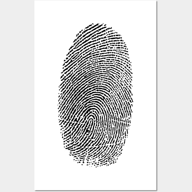 Fingerprint Wall Art by rheyes